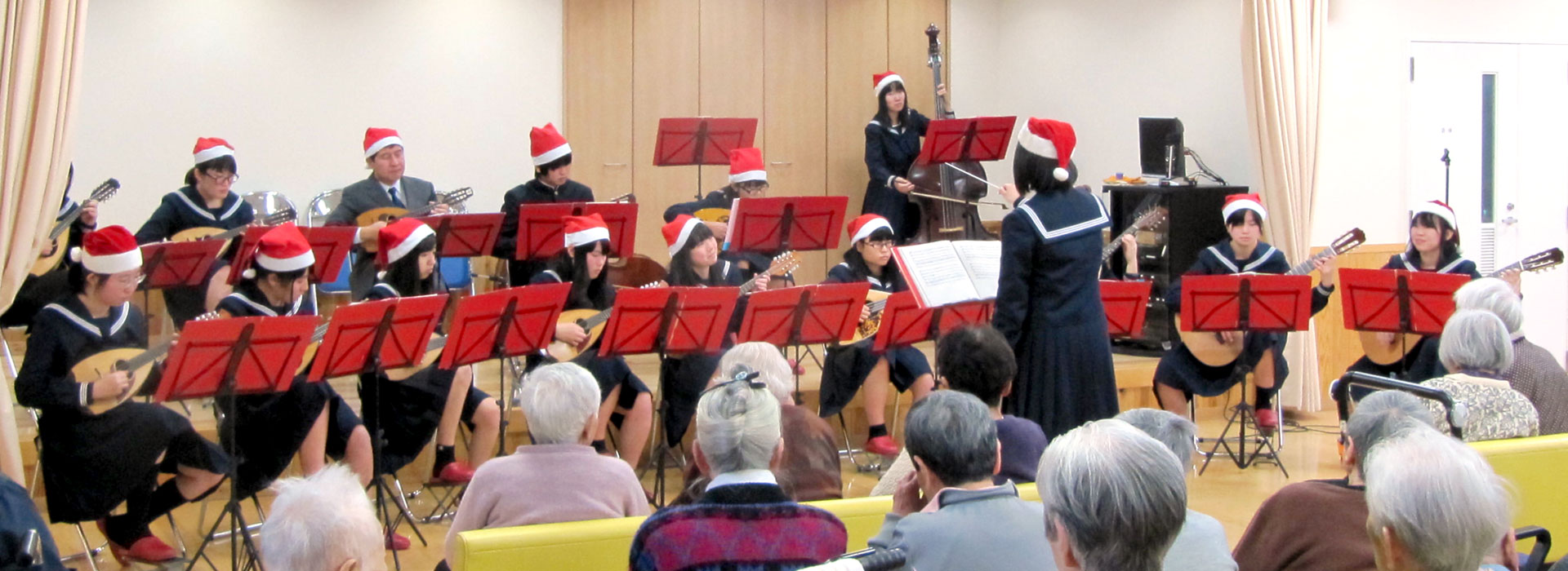 ボランティア吹奏部 クリスマス会